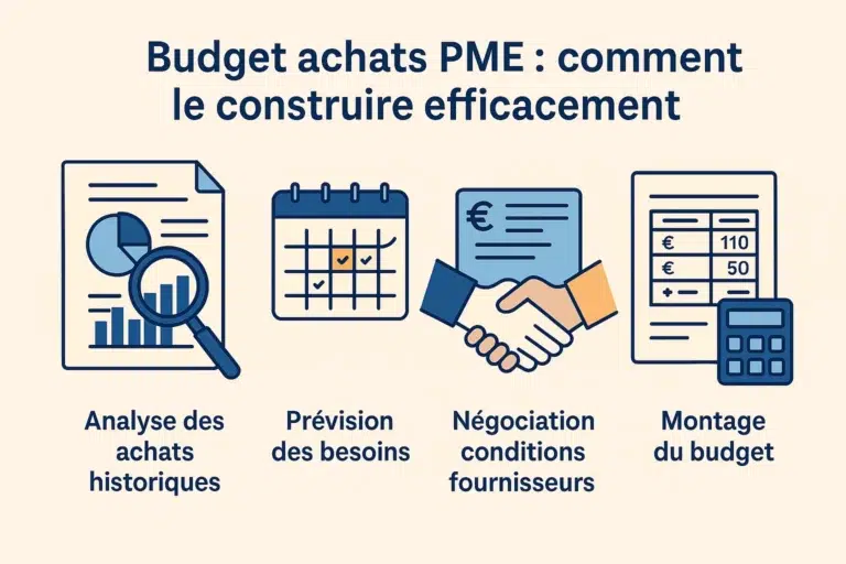 Lire la suite à propos de l’article Budget achats PME : comment le construire efficacement pour mieux maîtriser vos coûts ?
